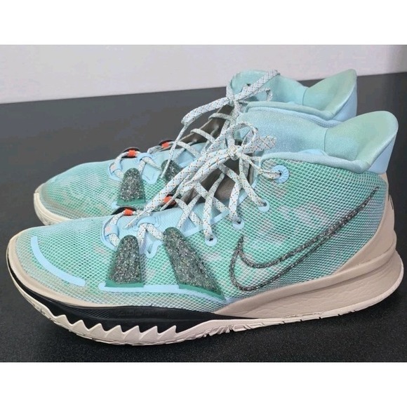 Nike‎ Kyrie 7 Copa EP Men 14 CQ9327-402 Teal Basketball Sneakers EUC main image 4